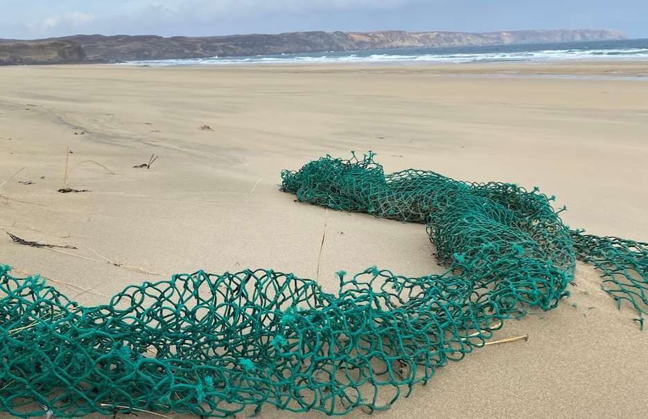 Large fishing nets