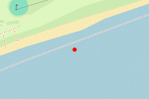 Map showing Lundin Golf Club (Old)