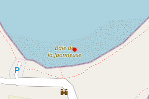 Map showing La Jaonneuse
