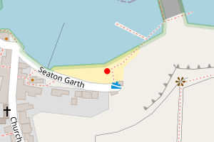 Map showing Staithes