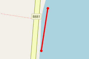 Map showing Kilchattan Bay 3