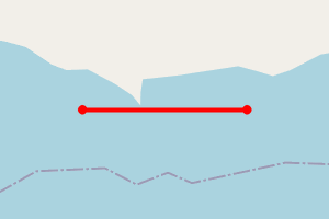 Map showing Kerrytonlia shore 4